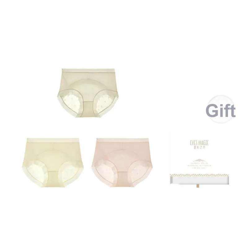 XIA.WA.ZHI.XIU Underpants Women's Shopping Bag 3 Pack-42