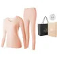 Women's Crew Neck Clothing Sets (Skin) 100% cotton Skin-Friendly/3A Antibacterial