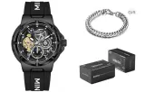 5566-Black[Free Black Box+Bracelet]