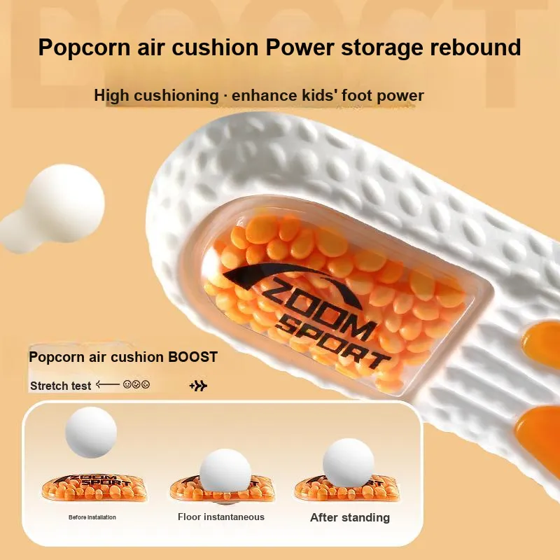 Footprint Tribe Antibacterial Mesh+PU+ETPU+Gel Insoles Kids'-2