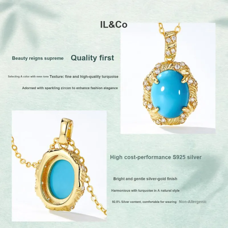 IL&CO. Turquoises Necklaces Women's-5