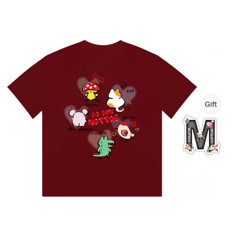 Cotton shopping T Shirts Unisex-2