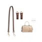Brown Abrasion-Resistant Buckle+1.1cm Wide Strap 65cm