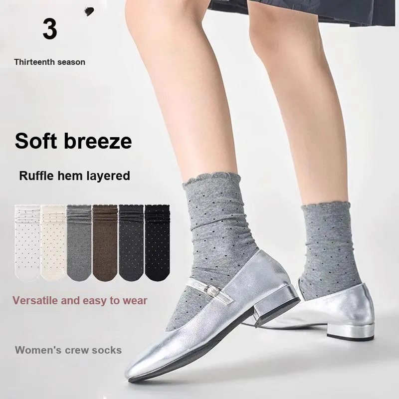 Thirteen day Season Mid Calf Socks Women's 3 Pack-9