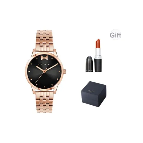 TED Baker Кварцевый механизм Женские TED Baker Часы 52mm*42mm*15mm Черный