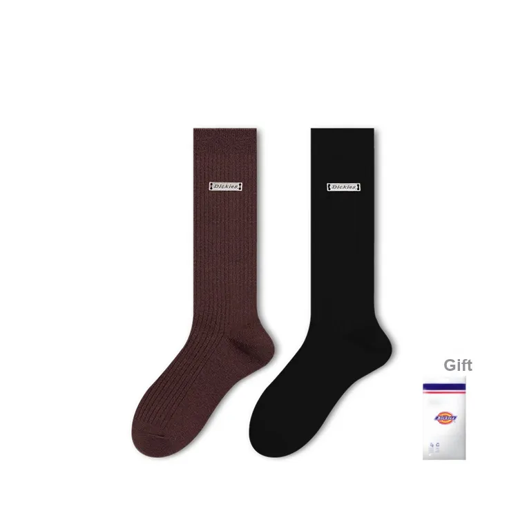 Dickies Warm And Breathable Fall And Winter Knee-High Socks Women's-14