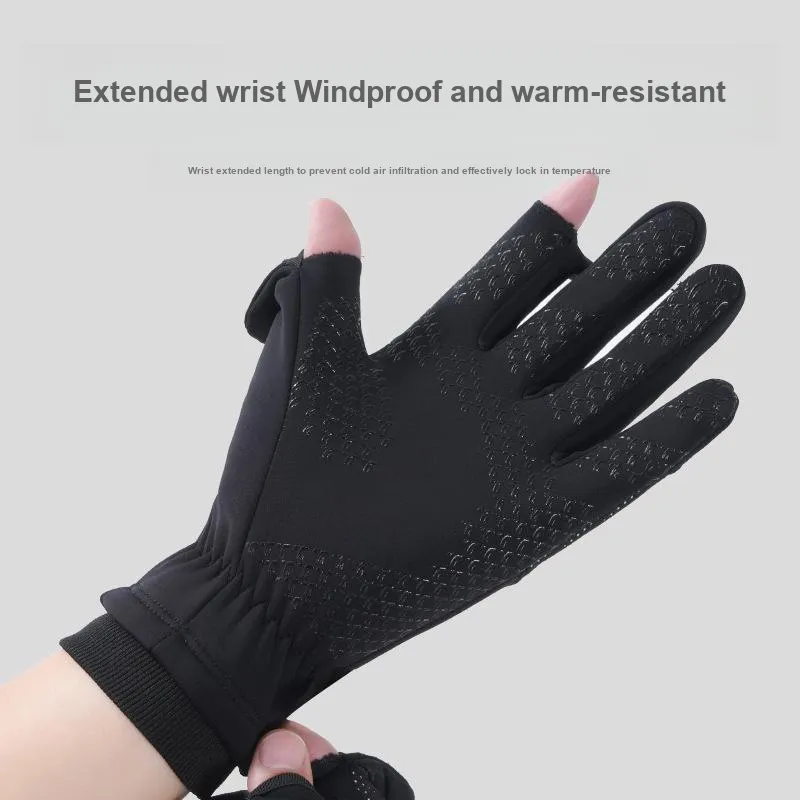 AAJF Oulai Fleece Knit Gloves Unisex-2