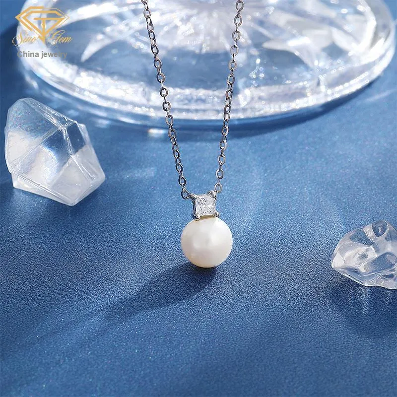 Chinese Jewelry Freshwater Pearl Necklaces Women's-3