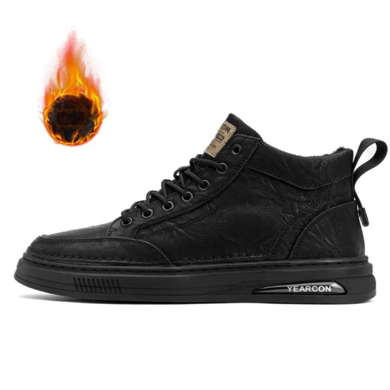 YEARCON Mid-Top Skateboard Shoes Men's-0