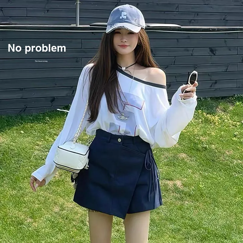 MO VOICE Two Piece Skirt Sets Women's-2
