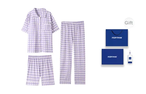 Floating light islands Women's Pajama Sets