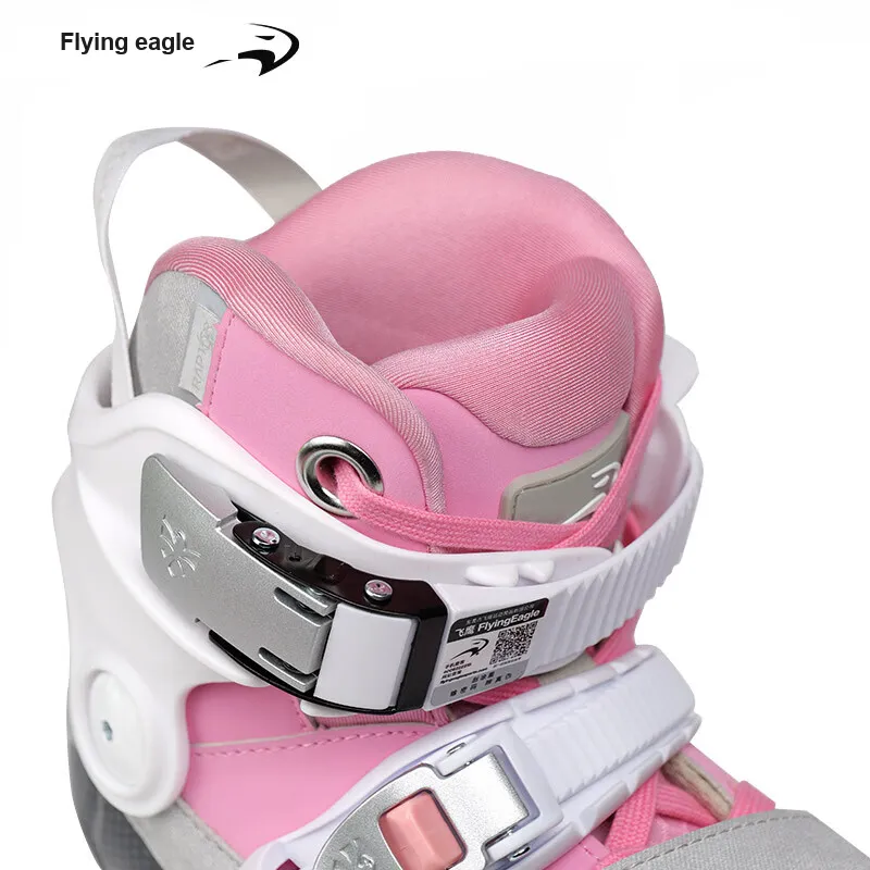 FLYING EAGLE Inline Skates Women's Gray Pink-3