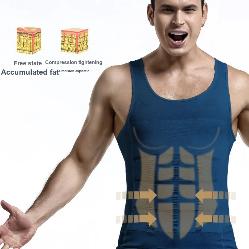 Cotton Gene Men Tank Tops-10