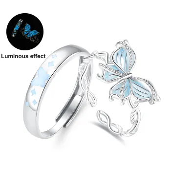 Jodie&Kevin 999 Fine Silver Rings Unisex