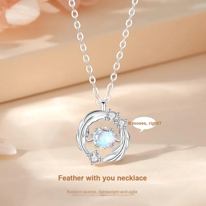AFN 925 Sterling Silver Necklaces Women's-5
