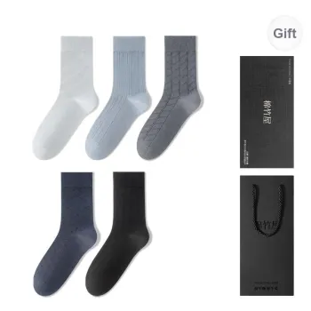 B&C.Room SS24 Mid Calf Socks Spring Summer Men's 5 Pack