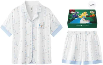 Gongdie x Disney Pajama Set Women's Gift Box Set White