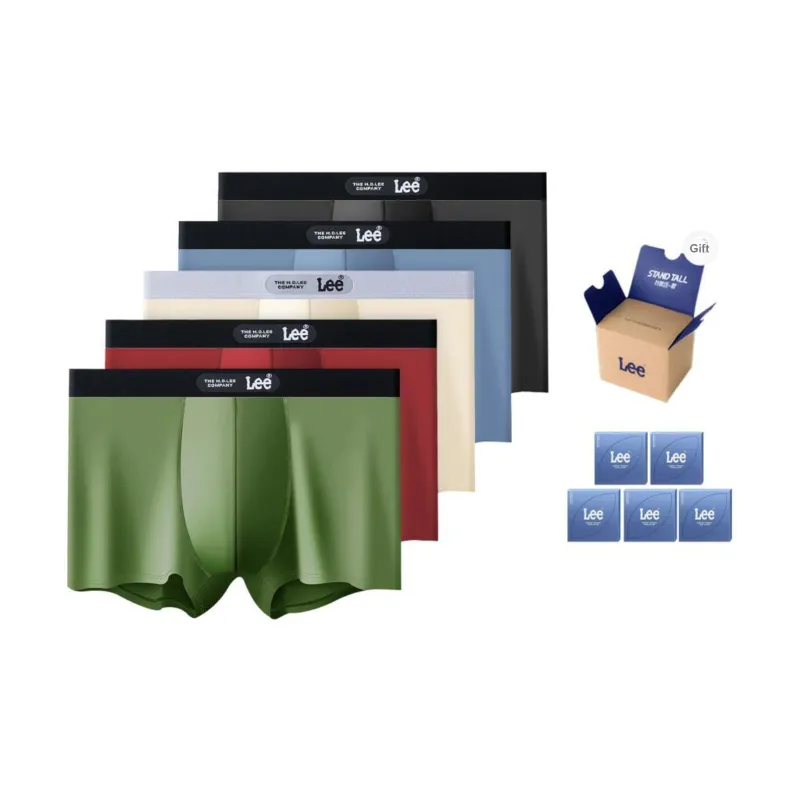 Lee Brilliant Underwear Gift Boxes Men's 5 Pack-4