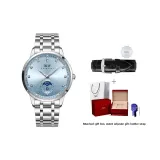 Ben Steel Ice Blue Steel Band-Men's Watch
