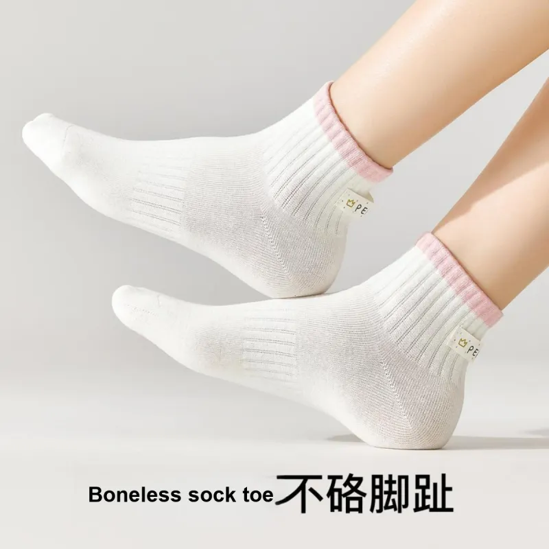 Temooues Ankle Socks Women's Combo Set-4