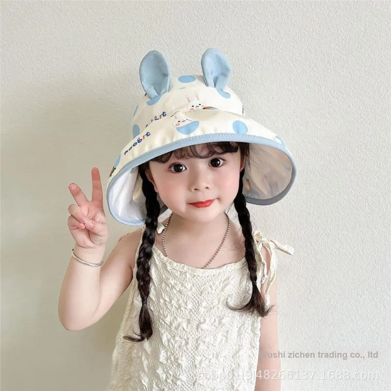 Fishing For Bears Polyester Sun Protection Hats Kids'-5