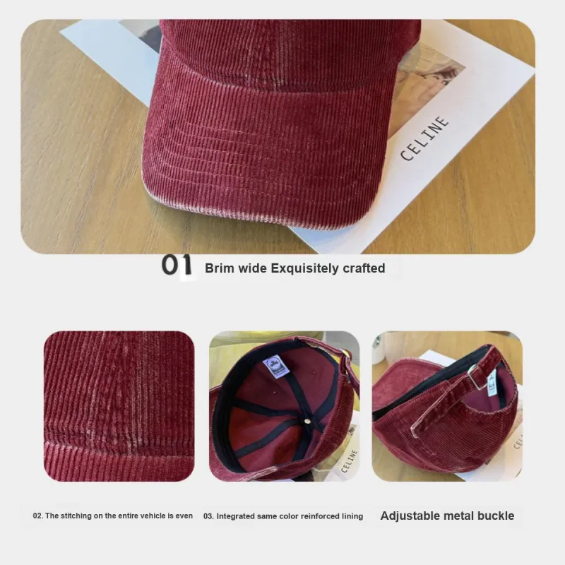Gold Artist Cotton Baseball Caps Unisex-8