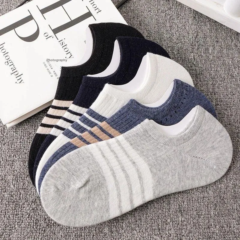 TLXT No Show Socks Men's Comfortable And Breathable Minimalist Style, Odor Resistant Antibacterial Moisture Wicking-4