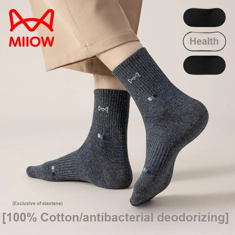MIIOW Mid Calf Socks Men's Combo Set-55