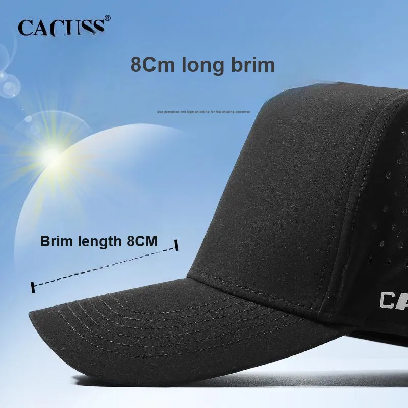 CACUSS Junior Polyester Baseball Caps Outdoor Mountaineering Running Fishing Men's-2