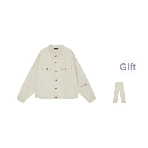 INNERSECT Denim Jacket Unisex Ecru