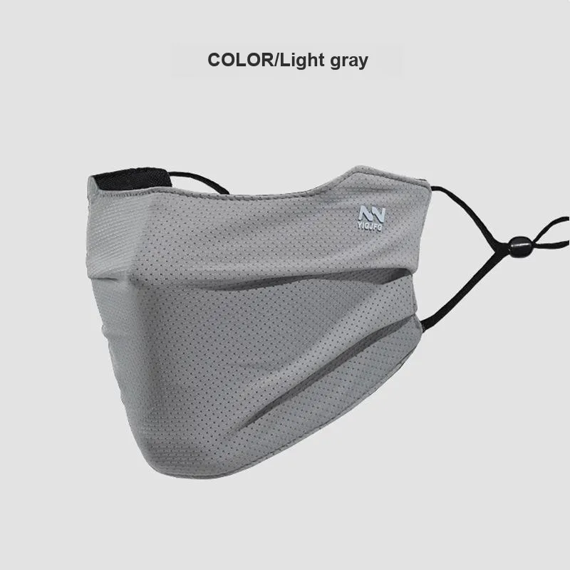 Yi Bu Kang Polyester Sun Protection Masks Men's-5