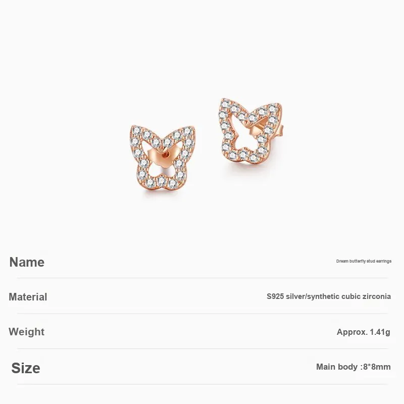 NIGHT RIDER DRIGINAL S925 Silver Stud Earrings Women's-2