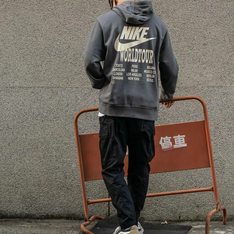 Nike Sweatshirt Spring Unisex Iron Gray-3