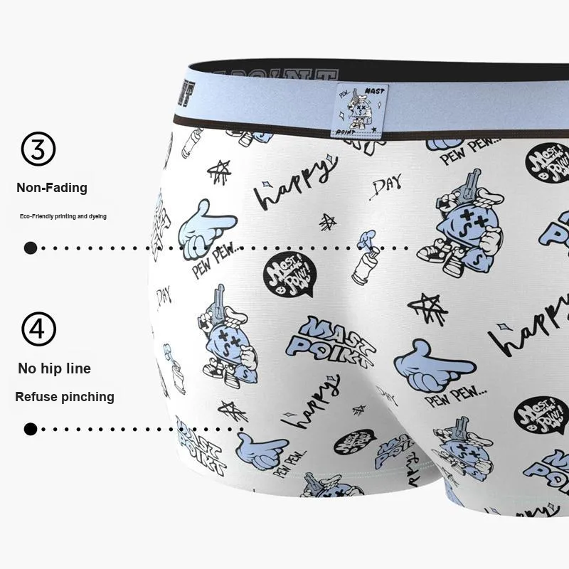 Mast Point Underpants Men's Combo Set-4