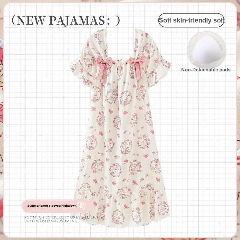 OUSHIBO Nightgown Women's Image Color-1
