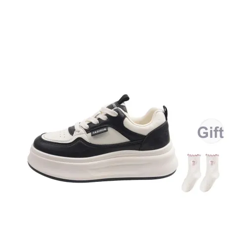 Happy Fish Покрытие Устойчивое к истиранию Увеличение Высоты Низкие Кроссовки для Скейтбординга Женские