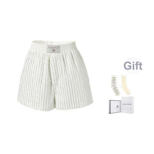 Charlie Luciano Шорты Женские Белые