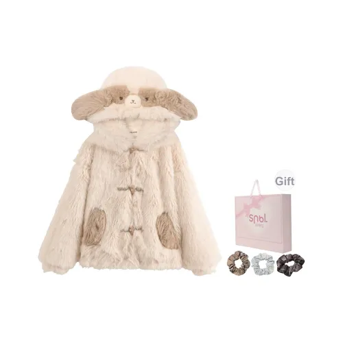 SNBL Бежевый Женские Бархатные Куртки