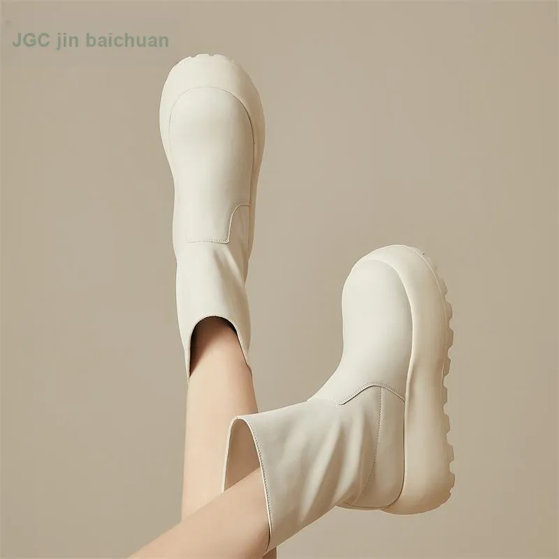Jin Baichuan Ankle Boots Women's-34