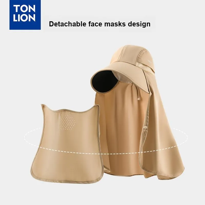 Tonlion Polyester Sun Protection Hats Unisex-7