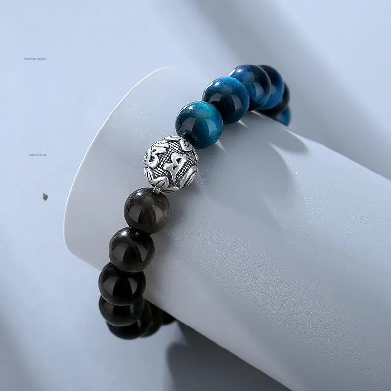 Regalrose Obsidian Bracelets Women's-4