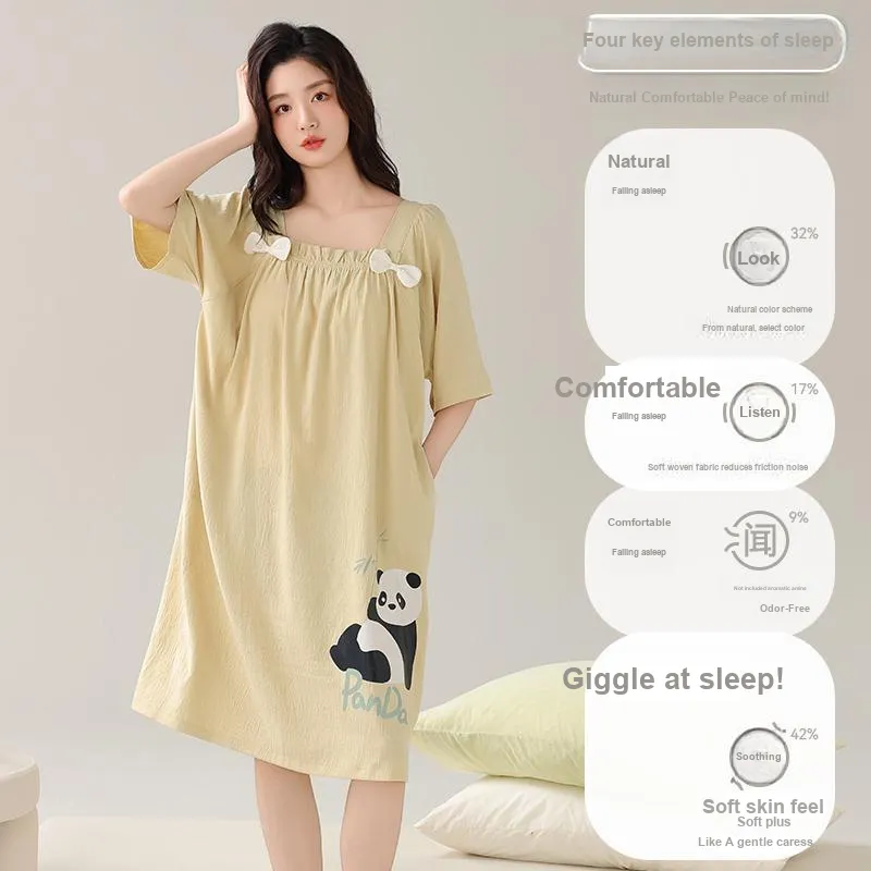 MADALLO Women's Nightgowns-2