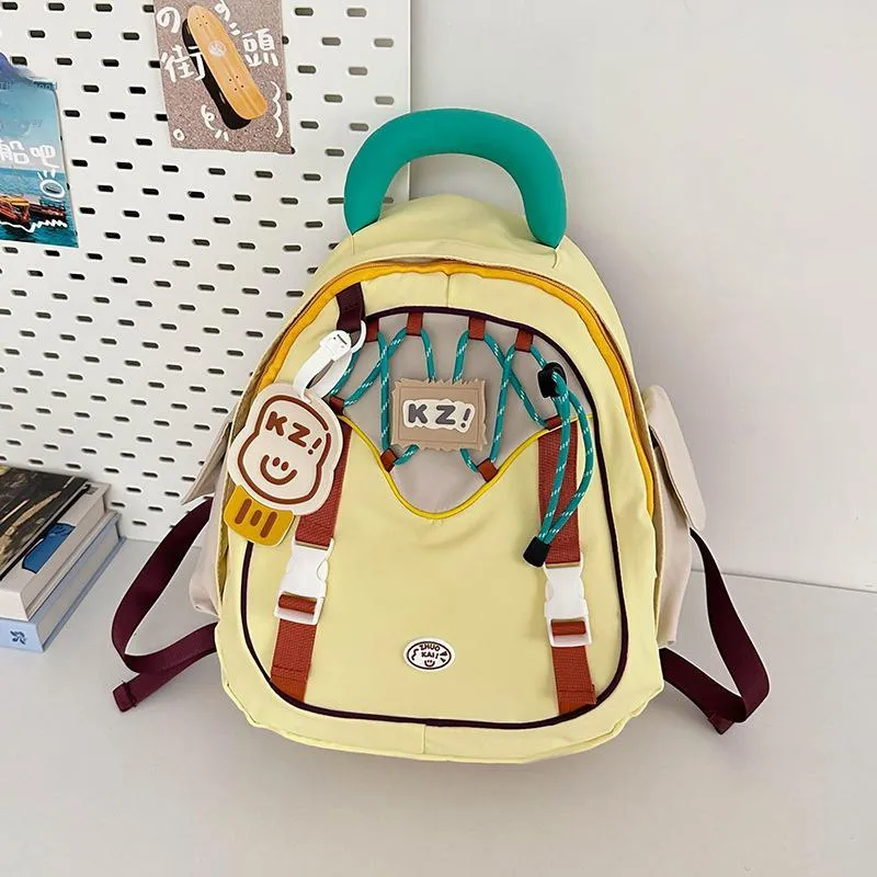 OTA Nylon Backpack Unisex Multicolor-2