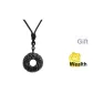 Obsidian Chinese Auspicious Animal Peaceful Buckle