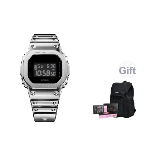 CASIO Кварцевый механизм Смольный ремешок Часы унисекс Черный циферблат