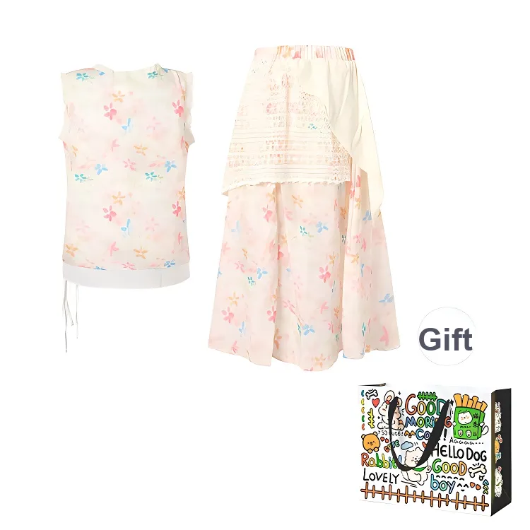 DEDY Two Piece Skirt Sets Women's-1