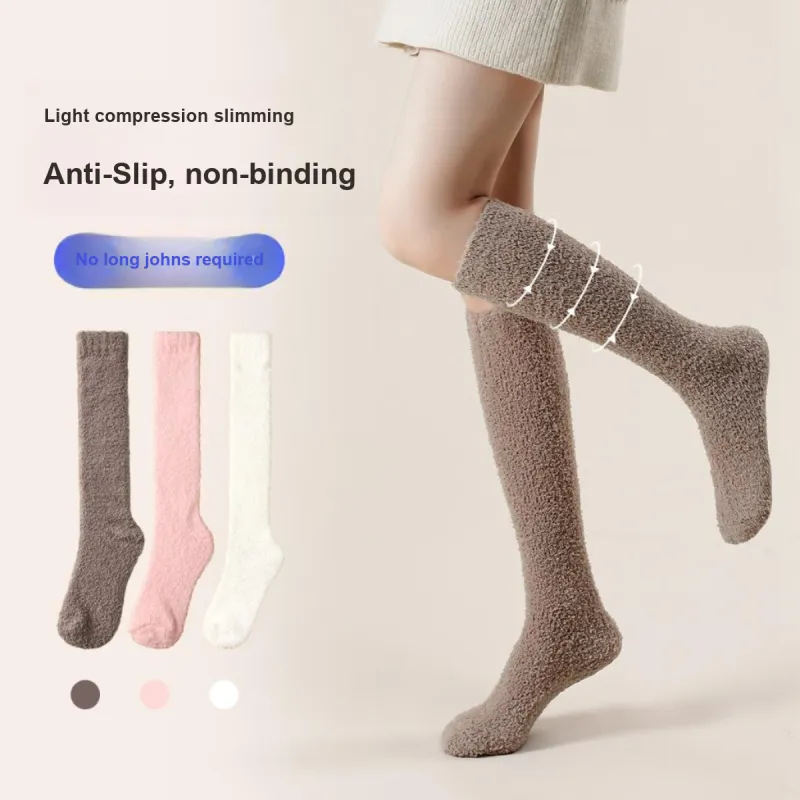 ROMANTIC·SPRING Knee High Socks Women's 3 Pack-5