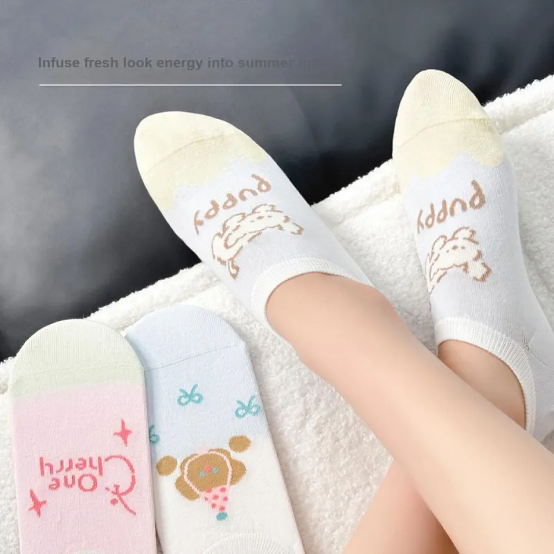 JIAZINI No Show Socks Women's 3 Pack-9