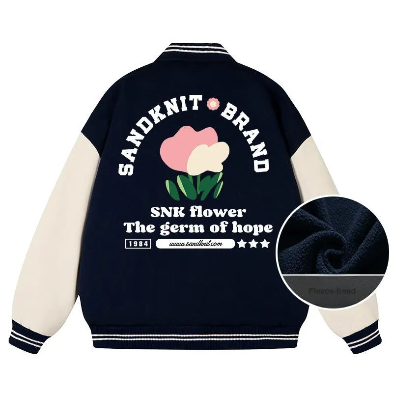 SandKnit Baseball Jacket Unisex-12