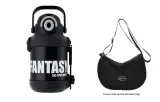 Black White+Shoulder Bag